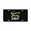queens are born in 1963 License Plate