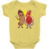 good cop bad chop Baby Onesie