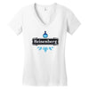 heisenberg crystal meth Women's V-Neck T-Shirt