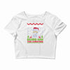 most wanted beard man this christmas Crop Top