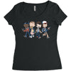 strange bffs Women's Triblend Scoop T-shirt