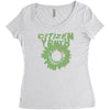 citizen 'flower Women's Triblend Scoop T-shirt