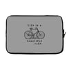 life is a beautiful ride Laptop sleeve