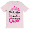 Celebrating With the 3rd Birthday Queen T-Shirt
