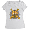 deco gasmask Women's Triblend Scoop T-shirt