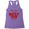 best dad ever Racerback Tank