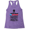Donald trump The D Is Missing Racerback Tank