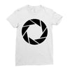aperture science Ladies Fitted T-Shirt