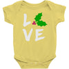 love christmas trending Baby Bodysuit