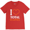 I Heart Total Eclipses V-Neck Tee