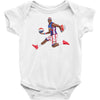 harlem globetrotters Baby Bodysuit