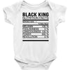 black king nutrition facts Baby Bodysuit