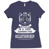 I Am Cat Actually In A Very Commited Relationship Ladies Fitted T-Shirt