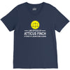 atticus finch funny V-Neck Tee