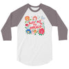 learn from the flowers 3/4 Sleeve Shirt