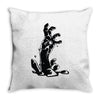 main de zombie Throw Pillow