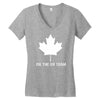 on the eh team Women's V-Neck T-Shirt