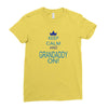keep calm and grandaddy on! Ladies Fitted T-Shirt