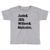 Jude JB Willem Malcolm Toddler T-shirt
