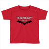 fear bats Toddler T-shirt