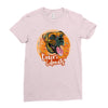boxers and donuts Ladies Fitted T-Shirt