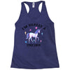 i'm really a unicorn Racerback Tank