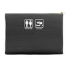 drifting   problem solved mens funny Accessory Pouches
