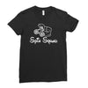 spin squad Ladies Fitted T-Shirt