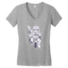 little Women's V-Neck T-Shirt
