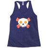 Bacon Egg Skull Racerback Tank