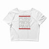puro pinche pari funny Crop Top