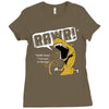 rawr means i love you Ladies Fitted T-Shirt