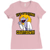 the final countdown! Ladies Fitted T-Shirt