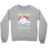I Wish I Were a Unicorn So I Could Stab Idiots with My Head Crewneck Sweatshirt