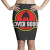 Over 9000 DBZ Vegeta Pencil Skirts