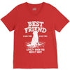 Best Friend Golden V-Neck Tee
