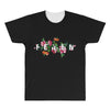 Femen with Flowers All Over Men's T-shirt