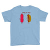 what up dog ketchup hot dog Youth Tee