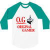 old school gamer 3/4 Sleeve Shirt