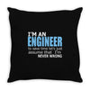 engineer Throw Pillow