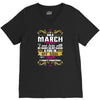i am a march women V-Neck Tee