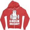 gym cat workout Zipper Hoodie