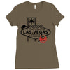Pray for Las Vegas Ladies Fitted T-Shirt