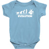 drummer evolution Baby Bodysuit