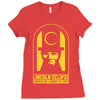 lincoln eclipse 2017 Ladies Fitted T-Shirt