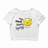 Easy Peasy Lemon Sgueezy Crop Top