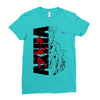 akira 2 Ladies Fitted T-Shirt