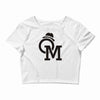 olly murs hat om tour x factor logo t shirt tee unisex quality pop mus Crop Top