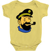 captain haddock tintin cartoon comic Baby Onesie