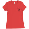 erica costell goat pocket Ladies Fitted T-Shirt